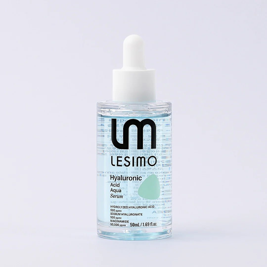 Lesimo Hyaluronsäure-Aqua-Serum, feuchtigkeitsspendendes Feuchtigkeitsserum, konzentrierte Anti-Aging-Feuchtigkeitscreme für trockene Haut, 50 ml