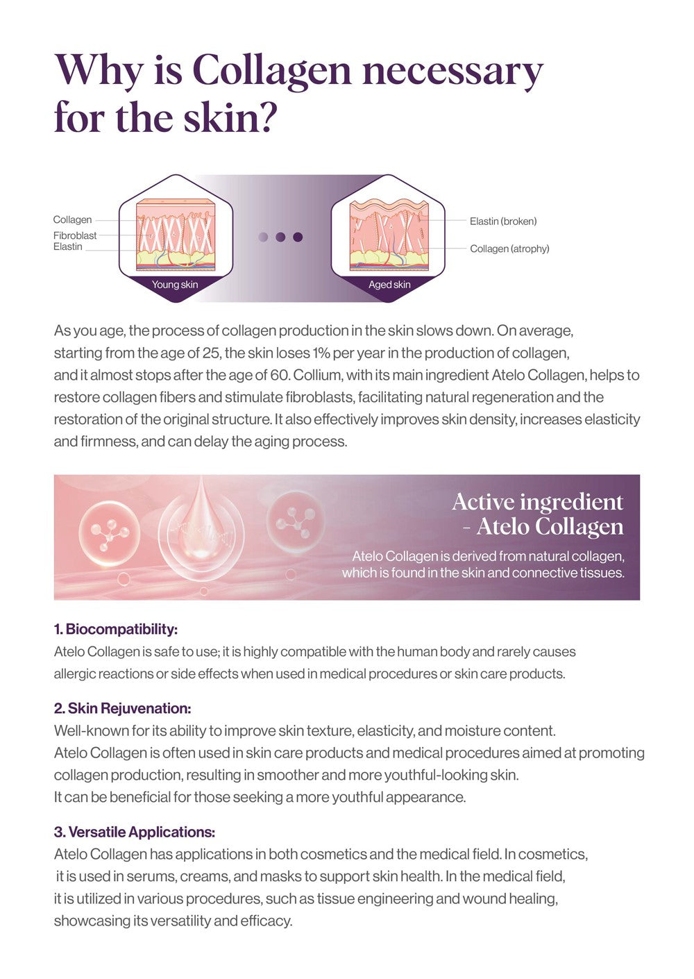 Mesotherapie Haut Elasticität Collagen Booster