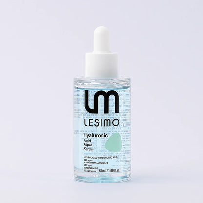 Lesimo Hyaluronsäure-Aqua-Serum, feuchtigkeitsspendendes Feuchtigkeitsserum, konzentrierte Anti-Aging-Feuchtigkeitscreme für trockene Haut, 50 ml