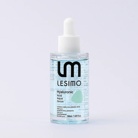 Lesimo Hyaluronsäure-Aqua-Serum, feuchtigkeitsspendendes Feuchtigkeitsserum, konzentrierte Anti-Aging-Feuchtigkeitscreme für trockene Haut, 50 ml